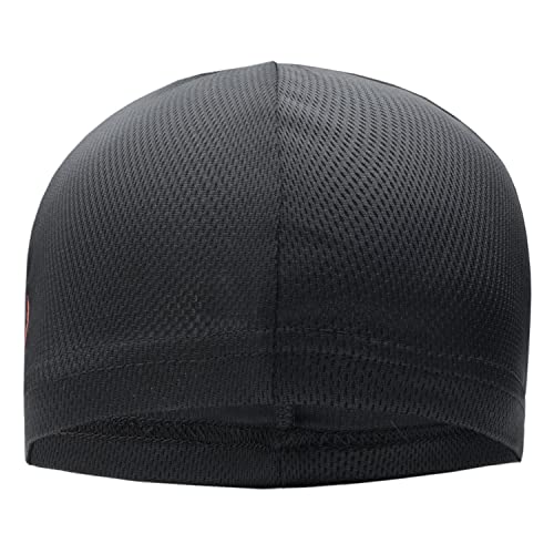 Headsweats unisex adult Skullcap Cap, Black, 1 US