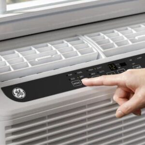 GE AHD08LZ Ultra Quiet 350 Sq. ft. Window Air Conditioner (Renewed)