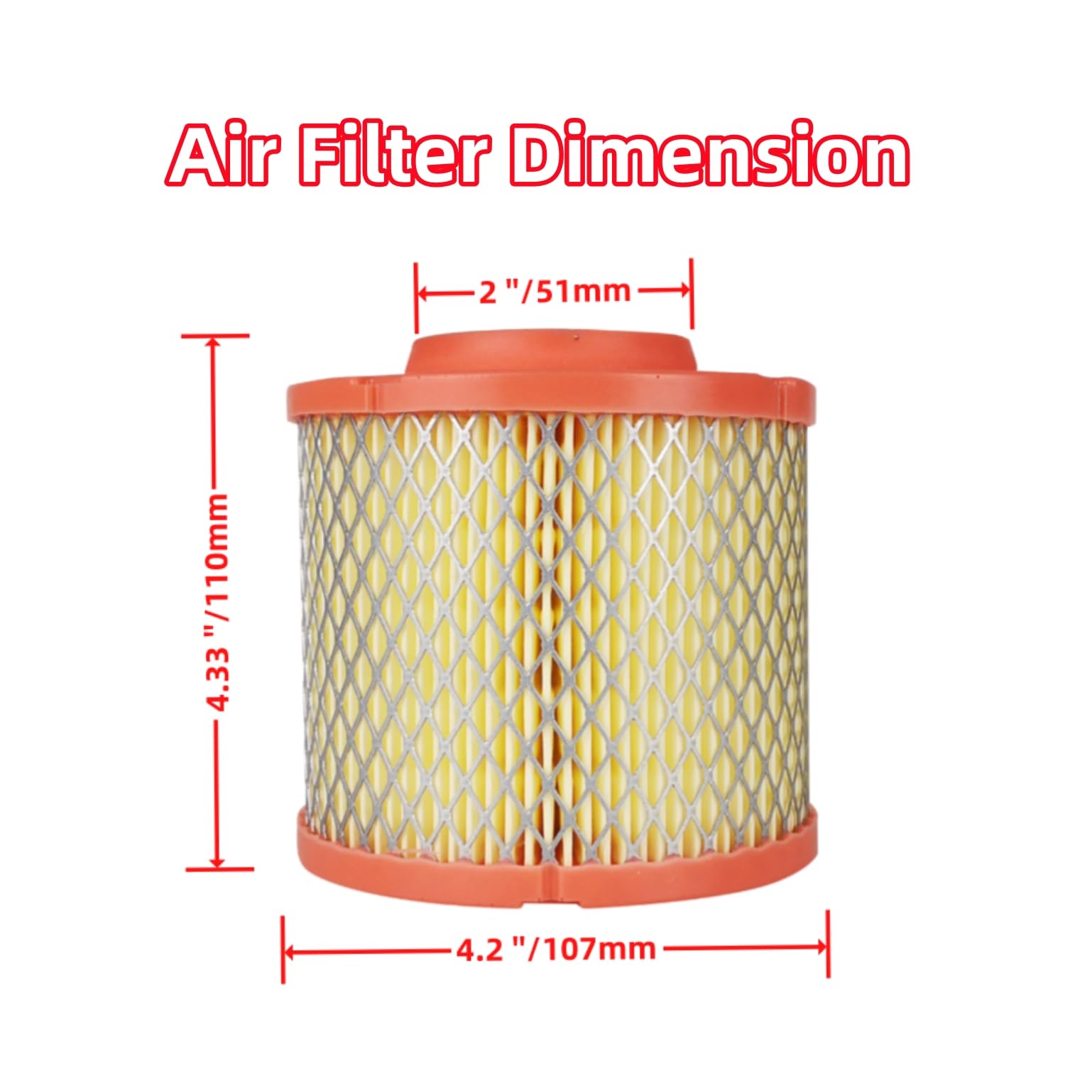 Kvjicdo Air Filter 845090 Fit For B&S 295000 295342 295346 295347 305000 305442 305446 305447 356000 356442 Engine