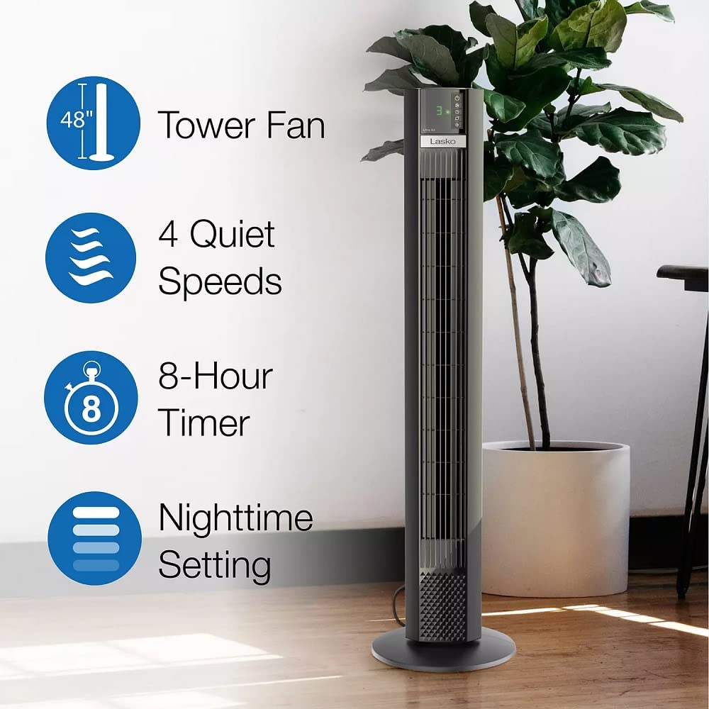 Lasko 48" Space-Saving Performance Tower Fan (T48339)