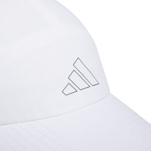 adidas Women's Superlite Trainer Sport Performance Relaxed Adjustable Running Hat, White/Black, One Size