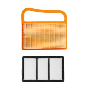 Entatial Air Filter Set, Air Filter with Filter Cotton Set Replacement Parts for STIHL TS410 TS410Z TS420 TS420Z for STIHL TS410 TS410Z TS420 TS420Z