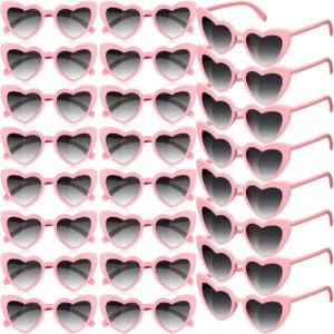 konohan 24 pairs retro heart shaped sunglasses for women vintage heart sunglasses for party bachelorette gift favors