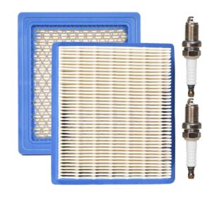 HIFROM 73111GS 73111 Air Filter Cleaenr with Spark Plug Compatible with Generac GH410 XG7000E XG8000E XG7000 XP6500 XP8000 GP7000 073111S