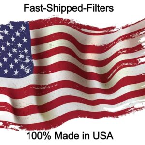 Fast-Shipped-Filters 3 Pack 19 3/8x19 3/8 Garrison 6100 Air Cleaner Replacement Polarized Filter Pads Blue