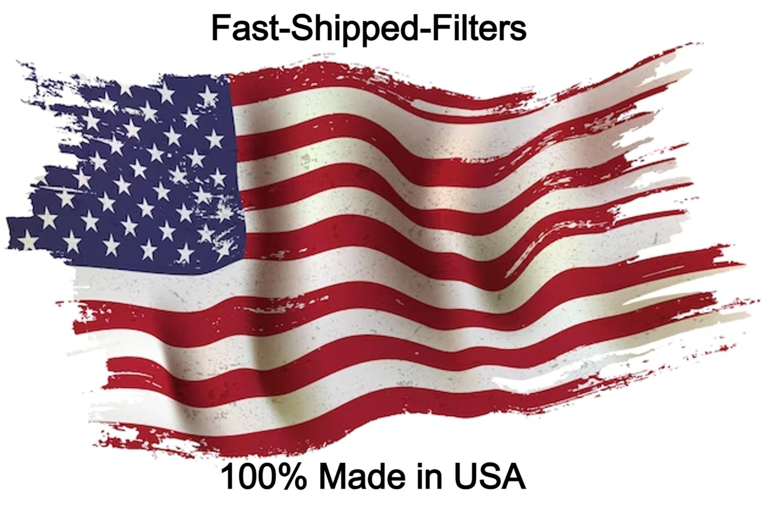 Fast-Shipped-Filters 3 Pack 19 3/8x19 3/8 Garrison 6100 Air Cleaner Replacement Polarized Filter Pads Blue