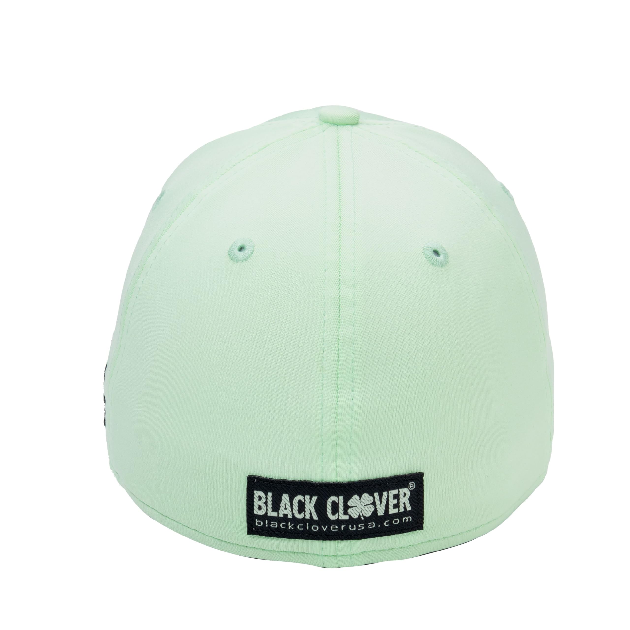 Black Clover Premium Clover 52 Flex Cap, Spring Green, L/XL