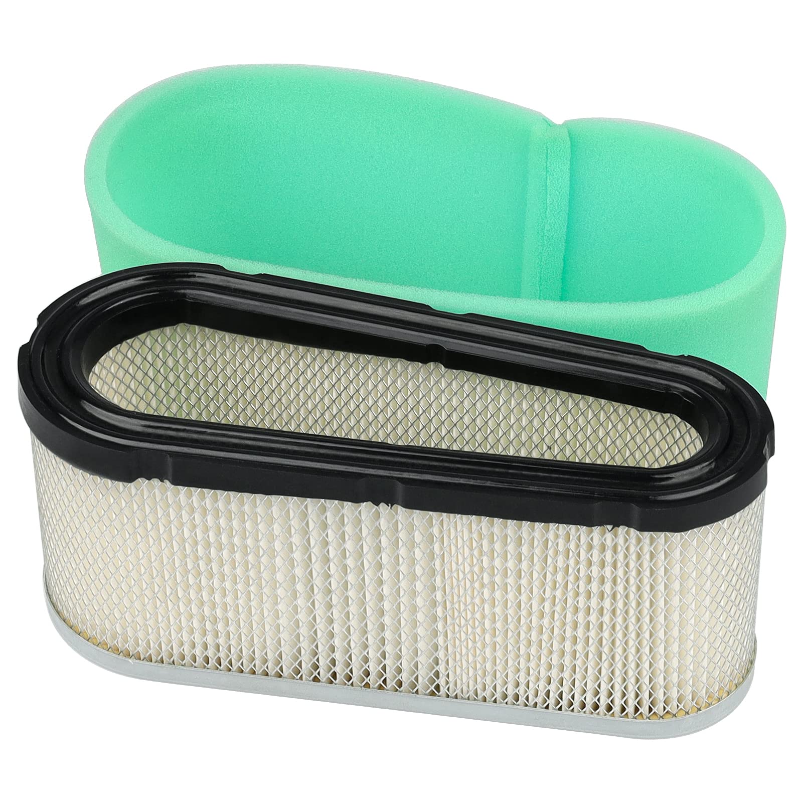 496894S 496894 Air Filter 272403S Pre Filter for 282700 691642 493909 4139 5053B 5053H 5053K 5053D John Deere LG496894JD LG496894S Craftsman Lawn Mower