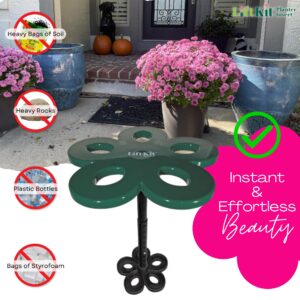 Lift Kit Planter Insert Tall Tapered Plant Riser Fill Bottom of Tall Flower Pots and Large Plant Containers | Indoor and Outdoor (11-17” Rise, 6" Base, 10" Top)