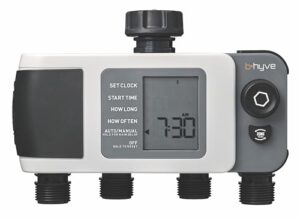 orbit 24634 b-hyve xd 4-port smart hose watering timer