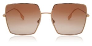 burberry sunglasses be 3133 133713 daphne rose gold gradient pink