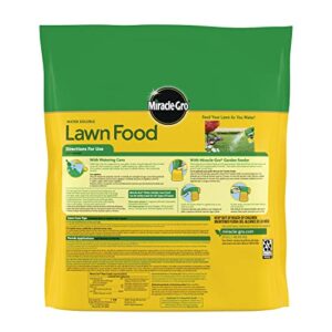 Miracle-Gro Water Soluble Lawn Food - Fertilizer for All Grass Types, Feeds Up to 7,200 sq. ft.