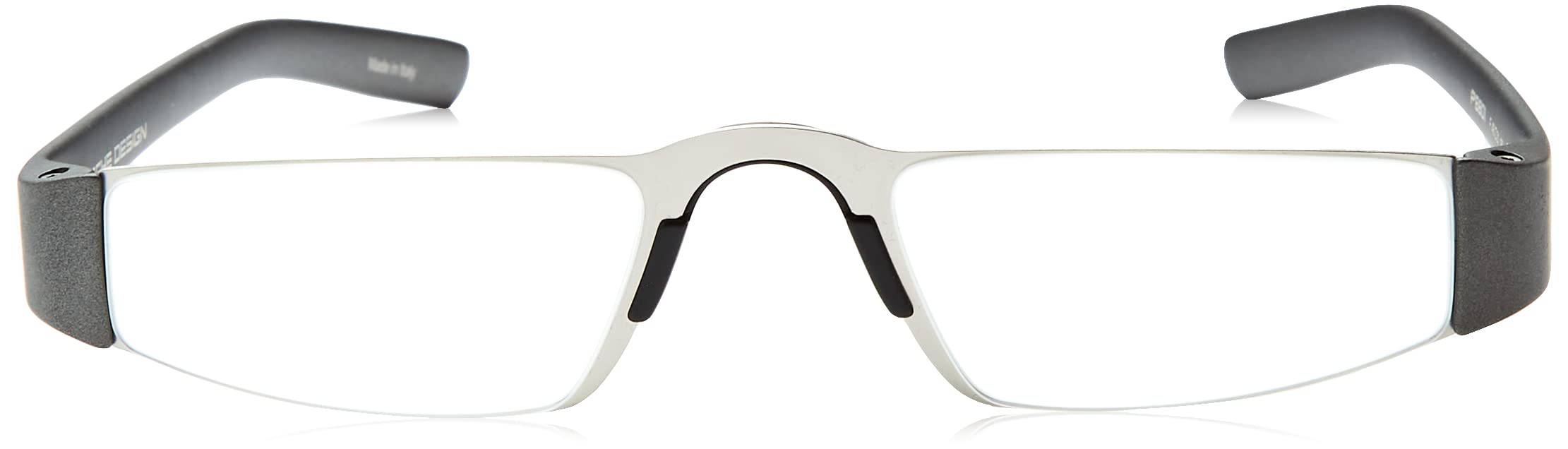 Porsche Design P8801 Iconic Reading glasses (F - Titanium, Silver, 2.00, multiplier_x)