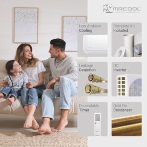 Mrcool DIY 12K BTU 4th Gen Energy Star Ductless Mini-Split Air Conditioner