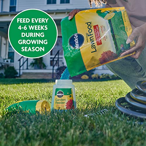 Miracle-Gro Water Soluble Lawn Food - Fertilizer for All Grass Types, Feeds Up to 7,200 sq. ft.