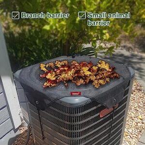 Xeeol 36x36 Central Air conditioner Covers for Outside, Larger Mesh AC Unit Covers Outdoor - Top Universal Defender