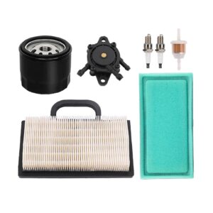 fremnily 499486 air filter la135 tune up maintenance service kit compatible with john deere la120 la130 la140 la150 l120 la145 d130 d140 lawn mower parts