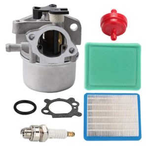 fremnily 799866 carburetor + 491588 491588s air filter for 190cc 725ex 790845 799871 796707 794304 engines toro craftsman troy bilt 6.75 lawn mower