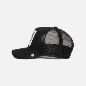 Goorin Bros. The Farm Unisex Baseball Trucker Hat, Black (The Tiger), One Size