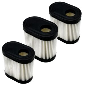 3 packs replacement 36905 20016 20017 air filter for lawn mower compatible with tecumseh craftsman oregon toro recycler lawn mower engine