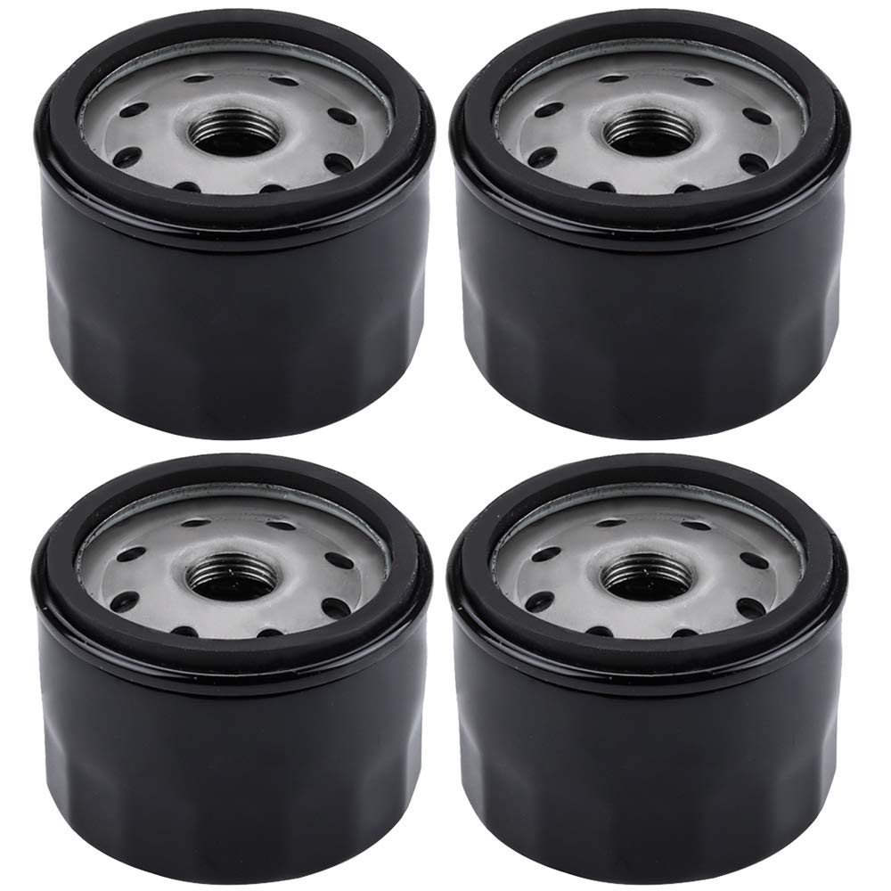 Fremnily 4 Pack GY20577 AM125424 Oil Filter for LX173 LX255 LX266 LX288 LA105 LA110 LA115 LA120 LA125 LA130 LA135 LA140 LA145 D120 D125 D130 D140 D150 D155 D160 Z235 Z245 Z255 Z425 Lawn Mower