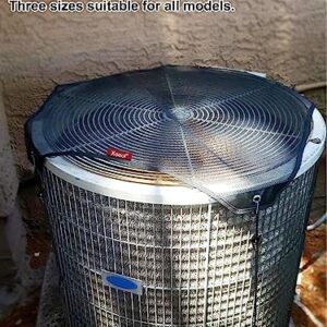 Xeeol 36x36 Central Air conditioner Covers for Outside, Larger Mesh AC Unit Covers Outdoor - Top Universal Defender