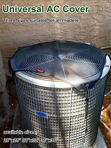 Xeeol 36x36 Central Air conditioner Covers for Outside, Larger Mesh AC Unit Covers Outdoor - Top Universal Defender