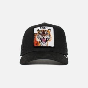 Goorin Bros. The Farm Unisex Baseball Trucker Hat, Black (The Tiger), One Size