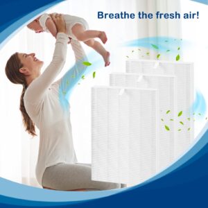 114190 True HEPA Replacement Filters B Compatible with Winix 9500 U300 P300 WAC9000 WAC9500 WAC5000 WAC5000b WAC5300 WAC6300 WAC5500 Air Cleaner Purifiers, Compared to Winix Filter B 114190, 3 Pack