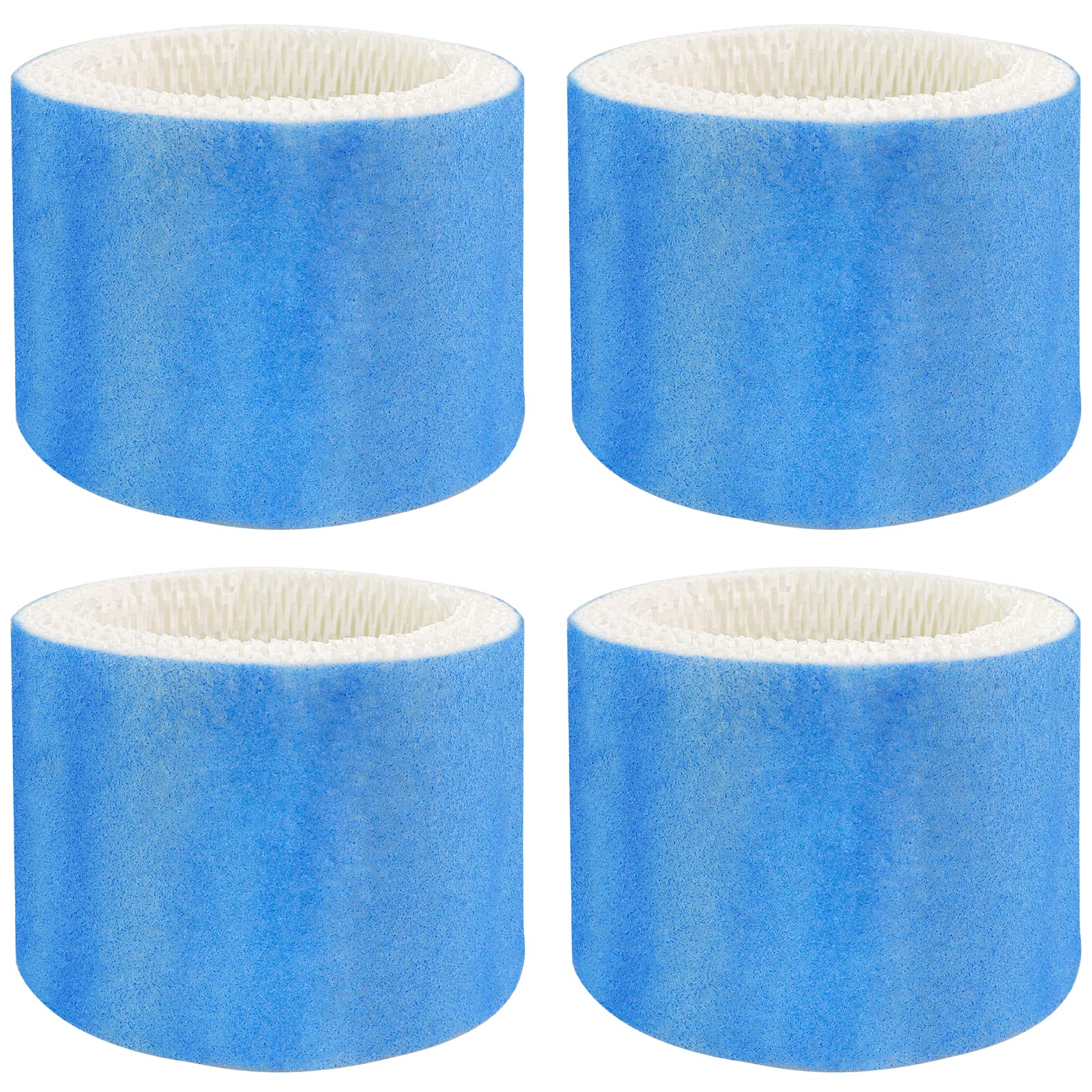 Funmit Humidifier Filters Replacement for Honeywell Humidifier Filter HAC-504 HAC-504AW and Honeywell Filter A, Replacement for Honeywell HCM-350 HCM-500 HCM600 Cool Mist Humidifiers, 4 Pack, Blue