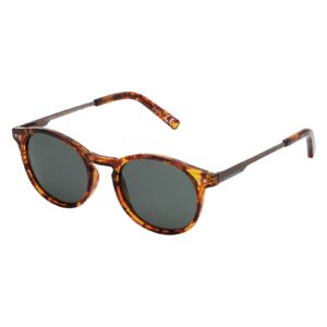 prive revaux the maestro metal classic round sunglasses – polarized, 100% uv protection – for men & women – tortoiseshell