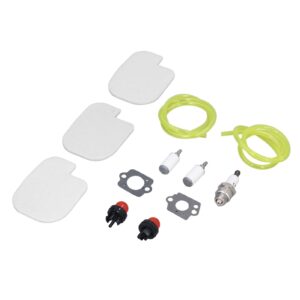 Fdit 530057925 Air Filter Fuel Line Kit, Air Filter Spark Plug Fuel Line Primer Bulb Replacement Kit for P3314 P3314WS P3314WSA