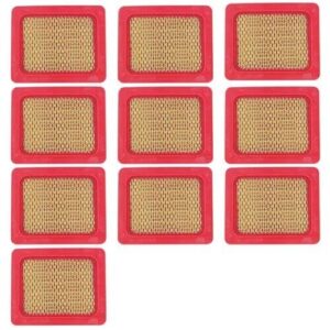 discount starter & alternator air filter and pre filter 10 pack compatible with recycler lawn mowers toro 119-1909