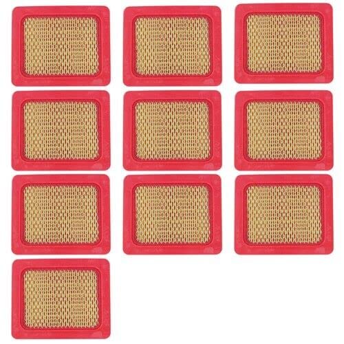 DISCOUNT STARTER & ALTERNATOR Air Filter and Pre Filter 10 Pack Compatible With Recycler Lawn Mowers Toro 119-1909