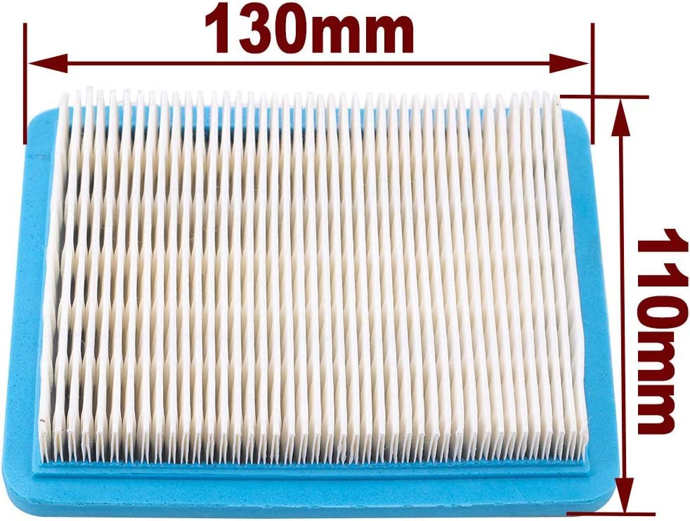 BEIYIPARTS 491588S Air Filter 491435S Pre Filter with Fuel Filter Spark Plug for BS 491588 4915885 399959 4101 5043B 5043D 5043H 5043K 491435 271933 30-927 J D LG491588JD PT15853