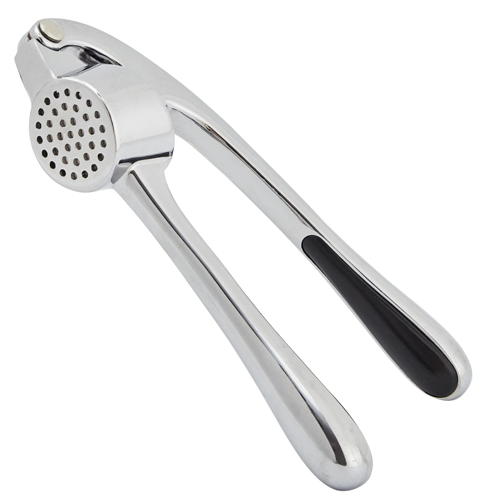 HiramWare Garlic Press, Premium Rust Proof Kitchen Garlic Mincer Crusher Squeezer with Ergonomic handle, Ginger Crusher with Good Grip, Easy to Clean, Dishwasher Safe