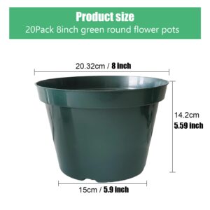 DAPERCI RooTrimmer 8 inches Nursery Pot Plant Grow Sturdy Flower pots in Bulk Price 20P