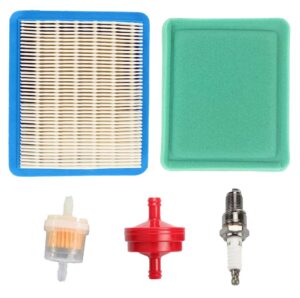 beiyiparts 491588s air filter for 491588 4915885 399959 flat air cleaner cartridge 3.5 to 6 hp engine lawn mower w 271933 491435 493537 pre filter