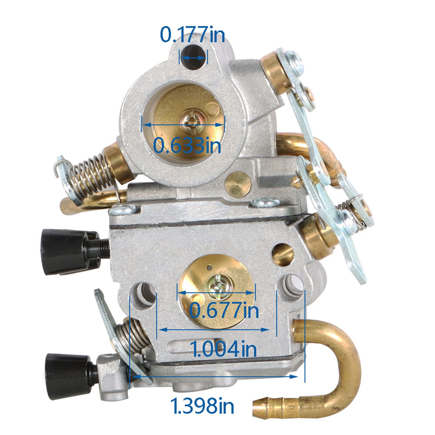 YSMN Carburetor with Air Filter 4238 120 0600 Replacement for Stihl TS410 TS420 Concrete Cut Off Saw