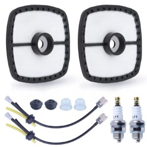 atunee repower kit with srm210 air filter fuel line primer bulb spak plug 3-hole grommet for echo pe200 pe201 pe210 pe211 hc150 gt200 gt-200i gt-200r engine part