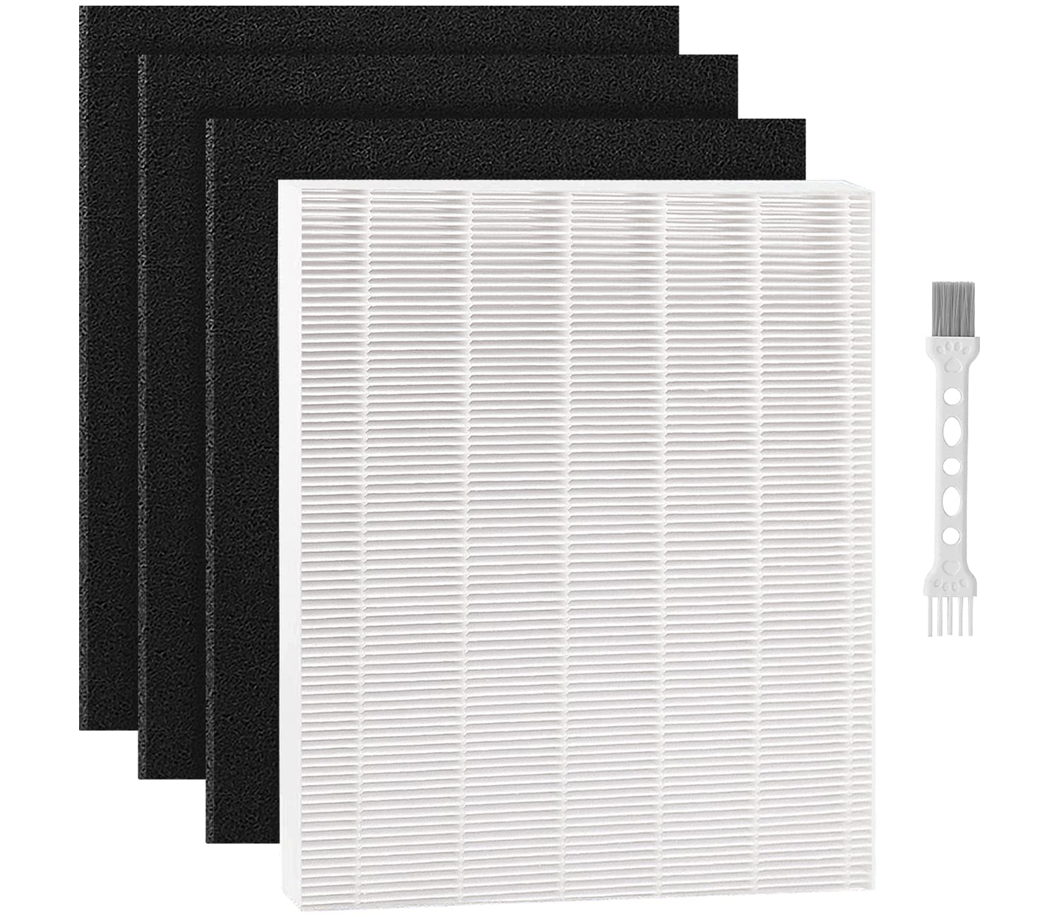 Replacement Filter for Winix D480, D480 Replacement Filter D4, 1 Pack D480 Filter D4+3 Pack Activated Carbon Filters, Part Number 1712-0100-00