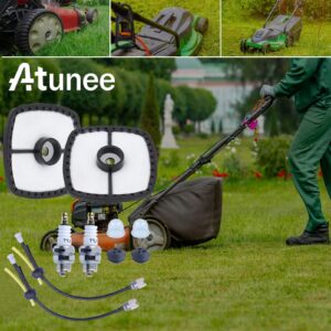 Atunee Repower Kit with SRM210 Air Filter Fuel Line Primer Bulb Spak Plug 3-Hole Grommet for Echo PE200 PE201 PE210 PE211 HC150 GT200 GT-200i GT-200R Engine Part