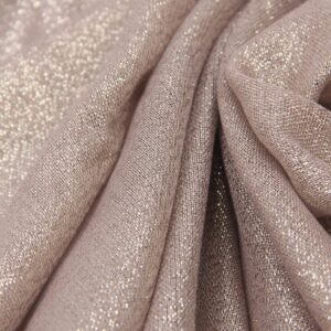 PANTONIGHT Women's Sparkling Metallic Evening Shawl Lightweight Wedding Shawl Extra Large Dressy Shawls and Wraps for Party (CHAMPAGNE GOLD 2511)