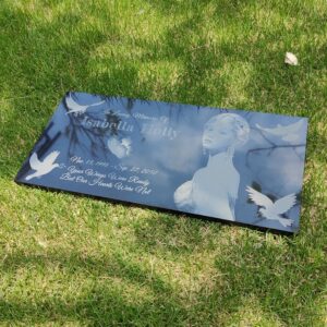 Human Memorial Stone Personalized,Grave Plaque,Graves Stones,Grave Marker,Memorial Grave,Grave Decorations,Headstones for Graves