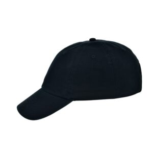 Lids Blank Baseline Dad Adjustable Strapback Hat Black