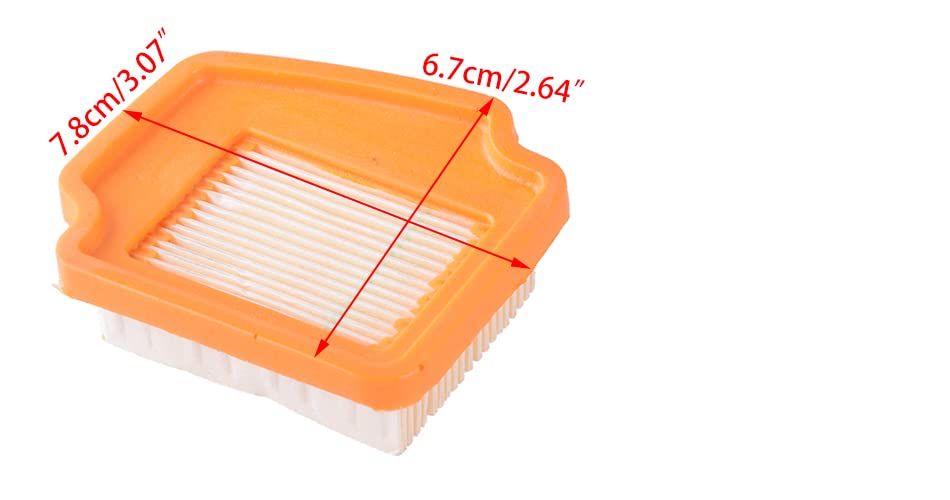 Air Filter compatible for Stihl SP 92 C SP 92 TC KM 94 R KM 94 RC Parts 4149 141 0300