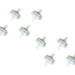 Eopzol 394358 Fuel Filter fits for Briggs Stratton 394358S 298090 75 Micron Lawn Mower, 10-Pack