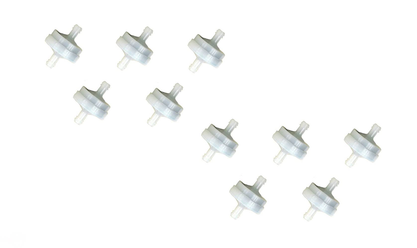 Eopzol 394358 Fuel Filter fits for Briggs Stratton 394358S 298090 75 Micron Lawn Mower, 10-Pack