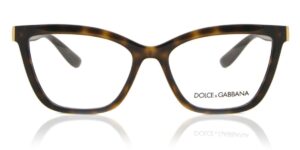 dolce & gabbana dg 5076 havana 53/17/140 women eyewear frame