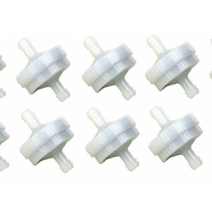 Eopzol 394358 Fuel Filter fits for Briggs Stratton 394358S 298090 75 Micron Lawn Mower, 10-Pack